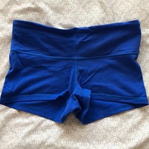 Lululemon boogie shorts royal blue